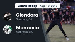 Recap: Glendora  vs. Monrovia  2018