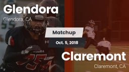 Matchup: Glendora  vs. Claremont  2018