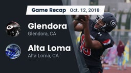Recap: Glendora  vs. Alta Loma  2018