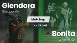 Matchup: Glendora  vs. Bonita  2018