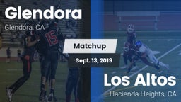 Matchup: Glendora  vs. Los Altos  2019