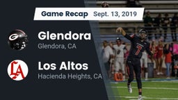 Recap: Glendora  vs. Los Altos  2019