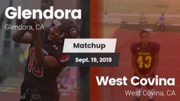 Matchup: Glendora  vs. West Covina  2019