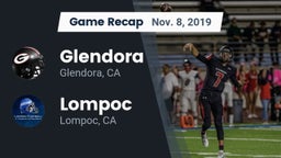 Recap: Glendora  vs. Lompoc  2019