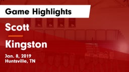 Scott  vs Kingston  Game Highlights - Jan. 8, 2019