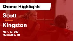 Scott  vs Kingston  Game Highlights - Nov. 19, 2021