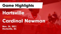 Hartsville  vs Cardinal Newman Game Highlights - Nov. 24, 2021