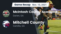 Recap: McIntosh County Academy  vs. Mitchell County  2021