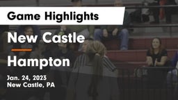 New Castle  vs Hampton  Game Highlights - Jan. 24, 2023