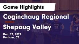 Coginchaug Regional  vs Shepaug Valley  Game Highlights - Dec. 27, 2022