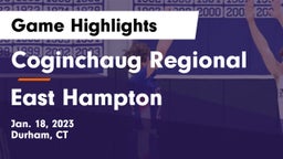 Coginchaug Regional  vs East Hampton Game Highlights - Jan. 18, 2023
