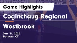 Coginchaug Regional  vs Westbrook  Game Highlights - Jan. 31, 2023