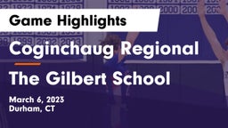 Coginchaug Regional  vs The Gilbert School Game Highlights - March 6, 2023