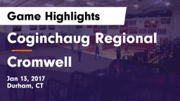 Coginchaug Regional  vs Cromwell Game Highlights - Jan 13, 2017