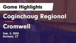 Coginchaug Regional  vs Cromwell  Game Highlights - Feb. 3, 2020