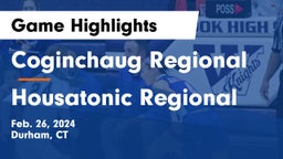 Coginchaug Regional  vs Housatonic Regional  Game Highlights - Feb. 26, 2024