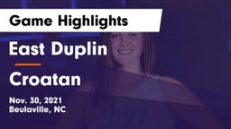 East Duplin  vs Croatan  Game Highlights - Nov. 30, 2021