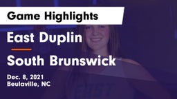 East Duplin  vs South Brunswick  Game Highlights - Dec. 8, 2021