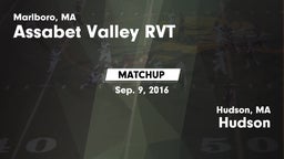 Matchup: Assabet Valley RVT vs. Hudson  2016