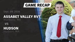 Recap: Assabet Valley RVT  vs. Hudson  2016