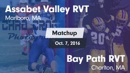 Matchup: Assabet Valley RVT vs. Bay Path RVT  2016