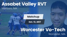 Matchup: Assabet Valley RVT vs. Worcester Vo-Tech  2017