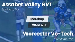Matchup: Assabet Valley RVT vs. Worcester Vo-Tech  2018