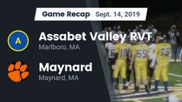 Recap: Assabet Valley RVT  vs. Maynard  2019