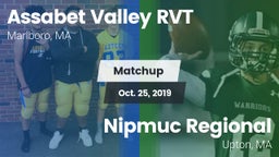 Matchup: Assabet Valley RVT vs. Nipmuc Regional  2019