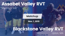 Matchup: Assabet Valley RVT vs. Blackstone Valley RVT  2019