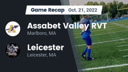 Recap: Assabet Valley RVT  vs. Leicester  2022