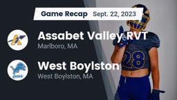 Recap: Assabet Valley RVT  vs. West Boylston  2023