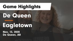 De Queen  vs Eagletown Game Highlights - Nov. 13, 2020