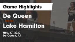 De Queen  vs Lake Hamilton  Game Highlights - Nov. 17, 2020