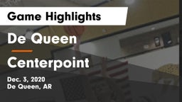 De Queen  vs Centerpoint  Game Highlights - Dec. 3, 2020