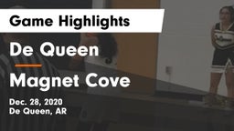 De Queen  vs Magnet Cove  Game Highlights - Dec. 28, 2020