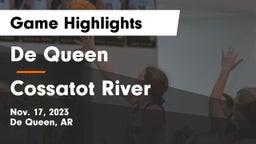 De Queen  vs Cossatot River  Game Highlights - Nov. 17, 2023