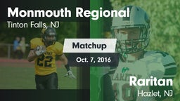 Matchup: Monmouth Regional vs. Raritan  2016