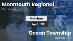 Matchup: Monmouth Regional vs. Ocean Township  2017