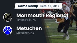 Recap: Monmouth Regional  vs. Metuchen  2017