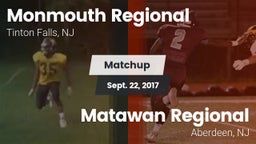 Matchup: Monmouth Regional vs. Matawan Regional  2017