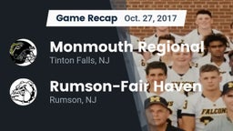 Recap: Monmouth Regional  vs. Rumson-Fair Haven  2017