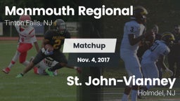 Matchup: Monmouth Regional vs. St. John-Vianney  2017