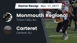 Recap: Monmouth Regional  vs. Carteret  2017