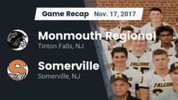 Recap: Monmouth Regional  vs. Somerville  2017