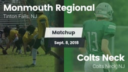 Matchup: Monmouth Regional vs. Colts Neck  2018