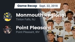 Recap: Monmouth Regional  vs. Point Pleasant  2018