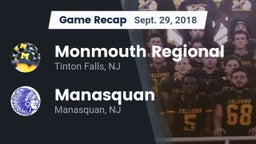 Recap: Monmouth Regional  vs. Manasquan  2018