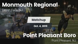 Matchup: Monmouth Regional vs. Point Pleasant Boro  2019