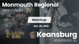 Matchup: Monmouth Regional vs. Keansburg  2019